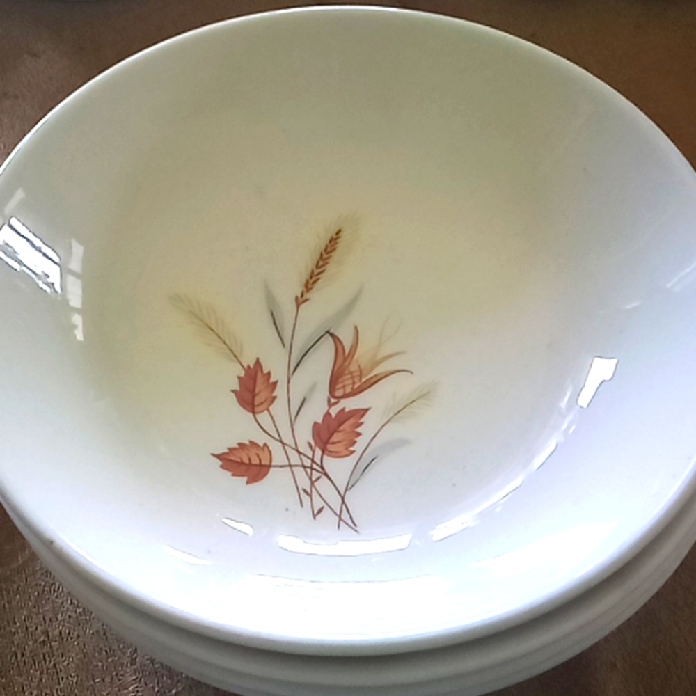 4 autumn harvest fruit bowls